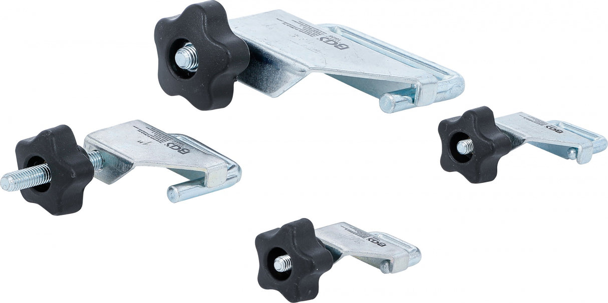 Набор зажимов для шлангов 15 / 20 / 30 / 65 mm Ø | 4 шт.