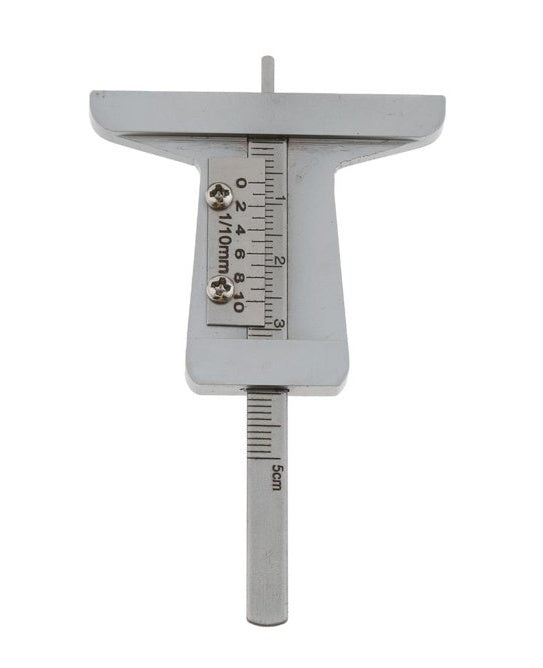 TYRE TREAD DEPTH GAUGE | STAINLESS STEEL | 0-50 MM (TG001)