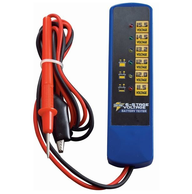 12V led тестер для аккумуляторов и генераторов цифровой