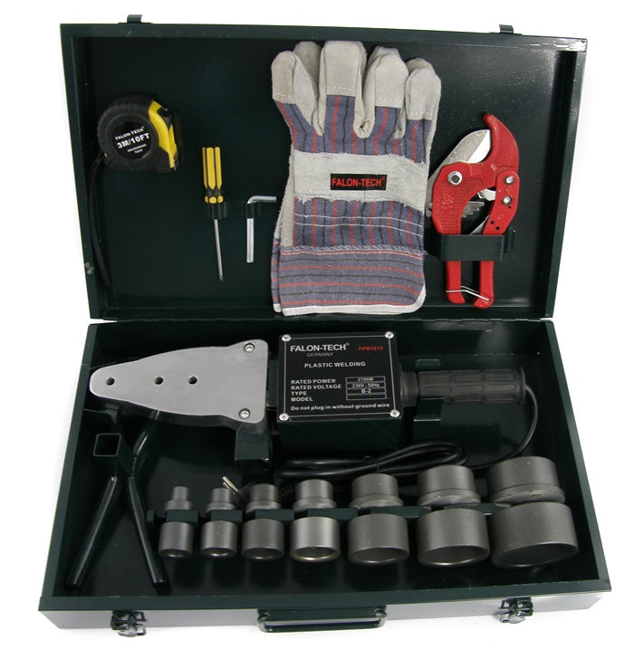 PLASTIC PIPE WELDING MACHINE | WITH KIT AND ACCESSORIES | 5-300C (HT63-16)