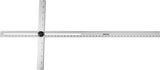Kampainis reguliuojamas | aliuminis | 1270 mm x 560 mm (YT-70792)