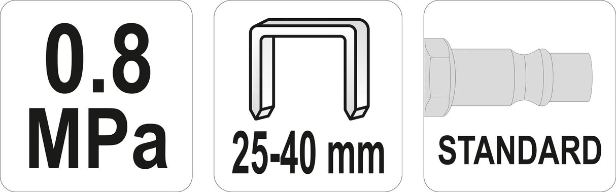 Pneumatinis kabiamūšis | 25-40 mm (YT-09202)