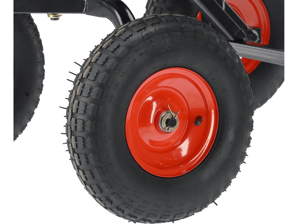 Садовая тележка с самосвальным кузовом XXL 550 кг, 13" колёса