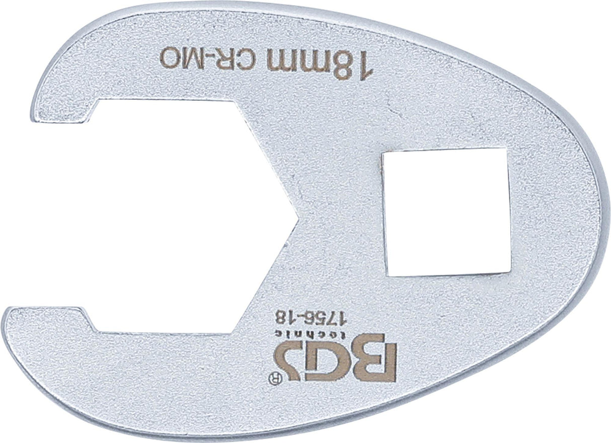Raktas "varnos koja" | 10 mm (3/8") | 18 mm (1756-18)