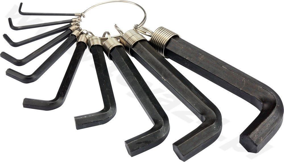 Šešiakampių raktų komplektas  2-14 mm, /hex/ 10vnt. (56400)