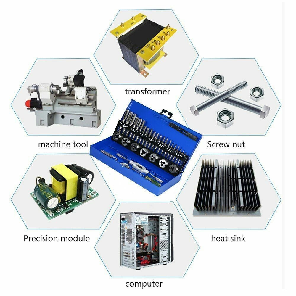 TAP AND DIE SET | M3-M12 | 32 PCS. (SK1632)