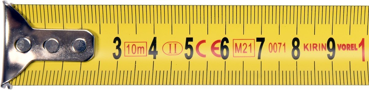 Matavimo ruletė | 10 m x 25 mm (10065)