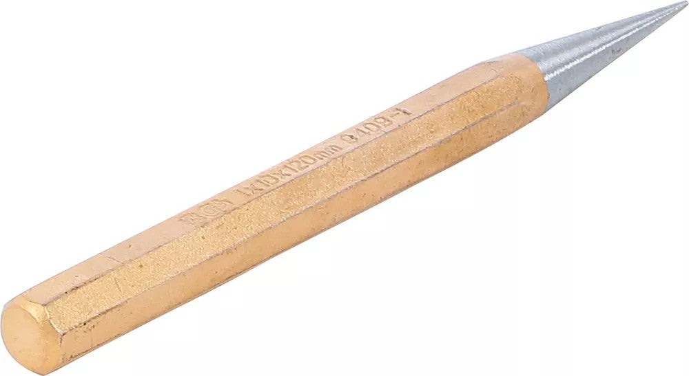 Kūginis išmušėjas smailas | DIN 6458D | 120 mm | Ø 1 mm (9409-1)