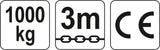 Grandininė gervė 3M, 1,0 T (YT-58951)