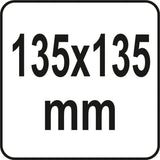 Щётка для царапания / выравнивания штукатурки | 135 x 135 mm