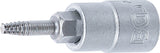 Sraigtinis ištraukimo antgalis | 6,3 mm (1/4") | pažeistam T-Star (Torx) T10 (7098-T10)