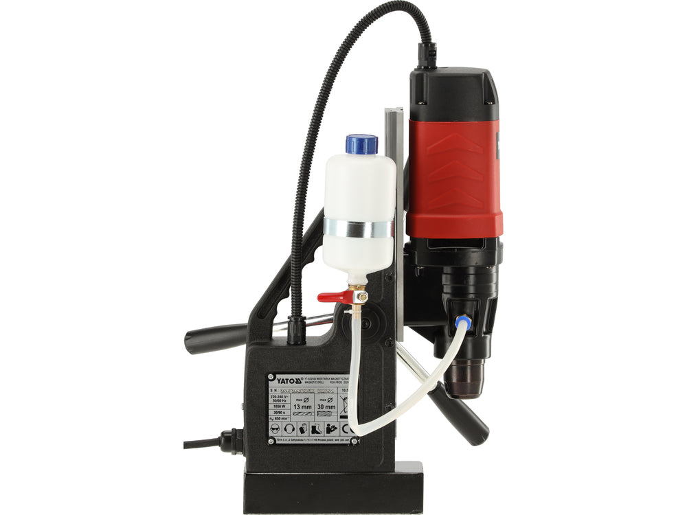 Magnetinės gręžimo staklės | 1050W | Ø30 mm | elektromagnetinė bazė | 3/4" (YT-820500)