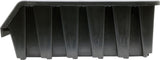 Ящик для хранения чёрный XL 333x500x187mm