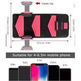 BICYCLE LIGHT WITH PHONE HOLDER | SIGNAL | MULTIFUNCTION / POWERBANK | USB | 3 LED (RBL3)