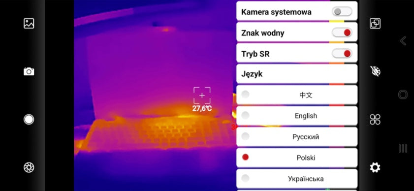 Miniatiūrinė termo kamera | 256X192 (512X384) 25HZ USB-C+M (YT-72931)