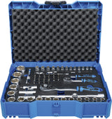 SOCKET SET | 6.3 MM (1/4") / 12.5 MM (1/2") | BGS SYSTAINER® | 65 PCS. (3354)