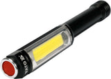 Рабочая лампа | 3 режима | 400LM 3AA, IP44, COB LED