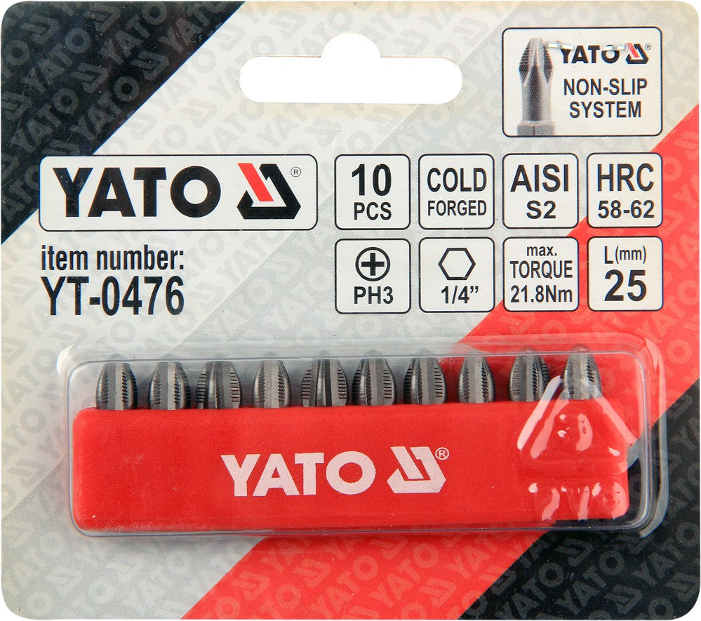 Бита PH3x25 mm 10 шт.
