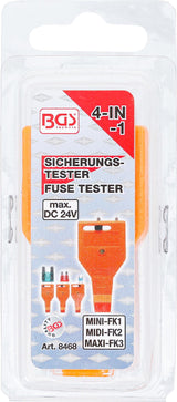 Saugiklių testeris (8468)