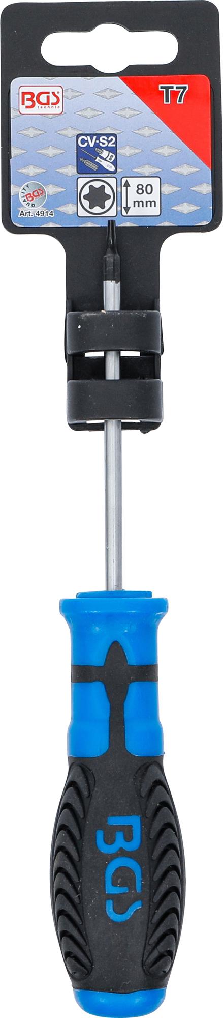 Atsuktuvas | T-Star (Torx) T7 | Ašmenų ilgis 80 mm (4914)