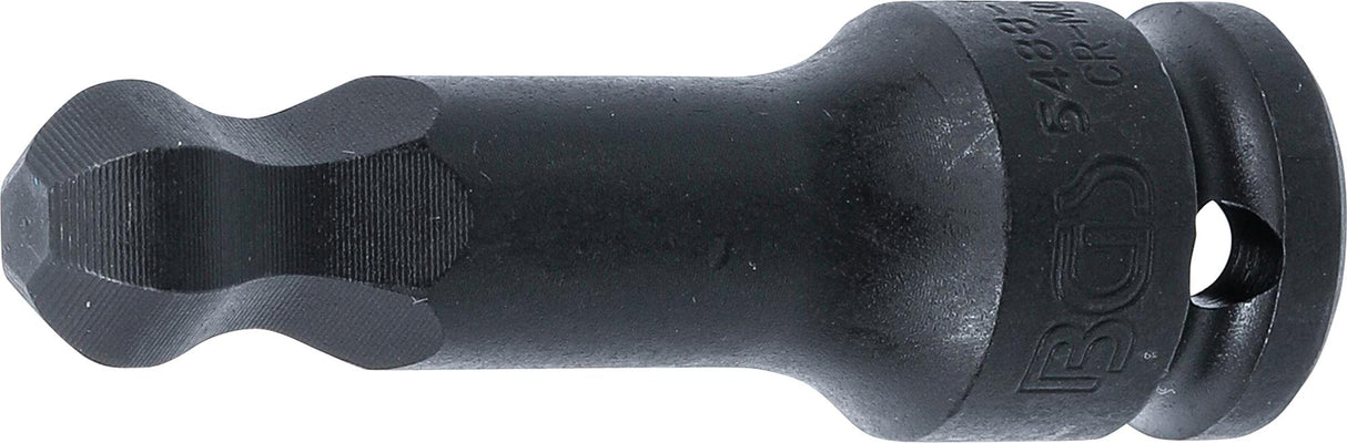 Smūginis antgalis | 12,5 mm (1/2") | hex šešiakampis 14 mm | šarnyrinis (5488-14)