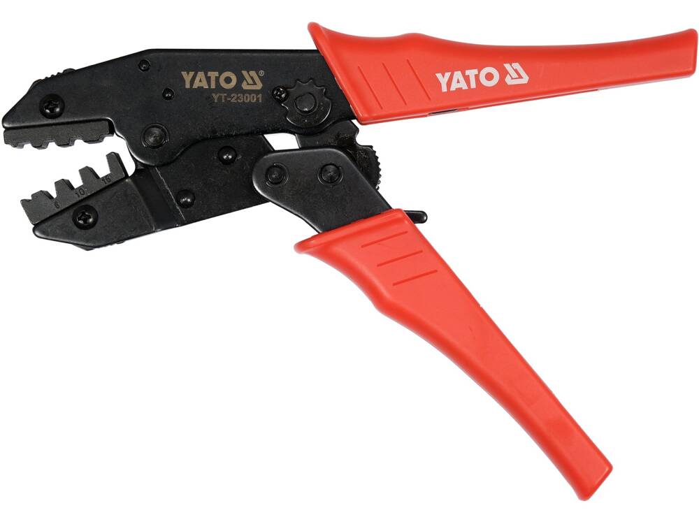 RATCHET CRIMPING PLIERS FERRULES 6-10-16MM2 (YT-23001)