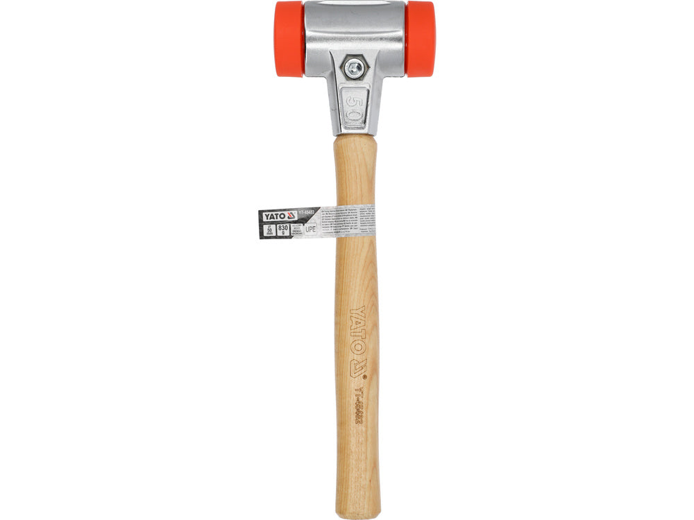 Grindinio plaktukas | hickory rankena | Ø 50 mm | 830 g (YT-45482)