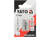 Биты | 6,3 mm (1/4") | S2 Ni | крестовые PZ3 | 2 шт.