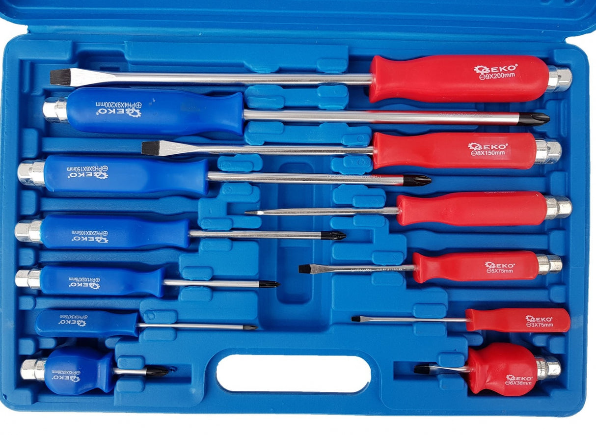 SCREWDRIVER SET | IMPACT RATED | 12 PCS. (SK30585)