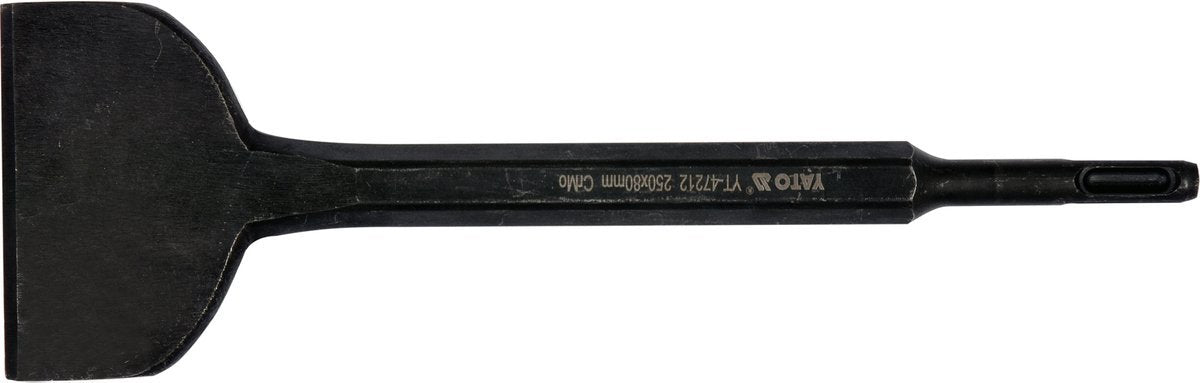 Зубило плоское | SDS PLUS/CrMo | для глазури и штукатурки | 80 mm ширина