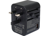 Путешествующий адаптер | универсальный | более 150 стран / USB-C PD 65W