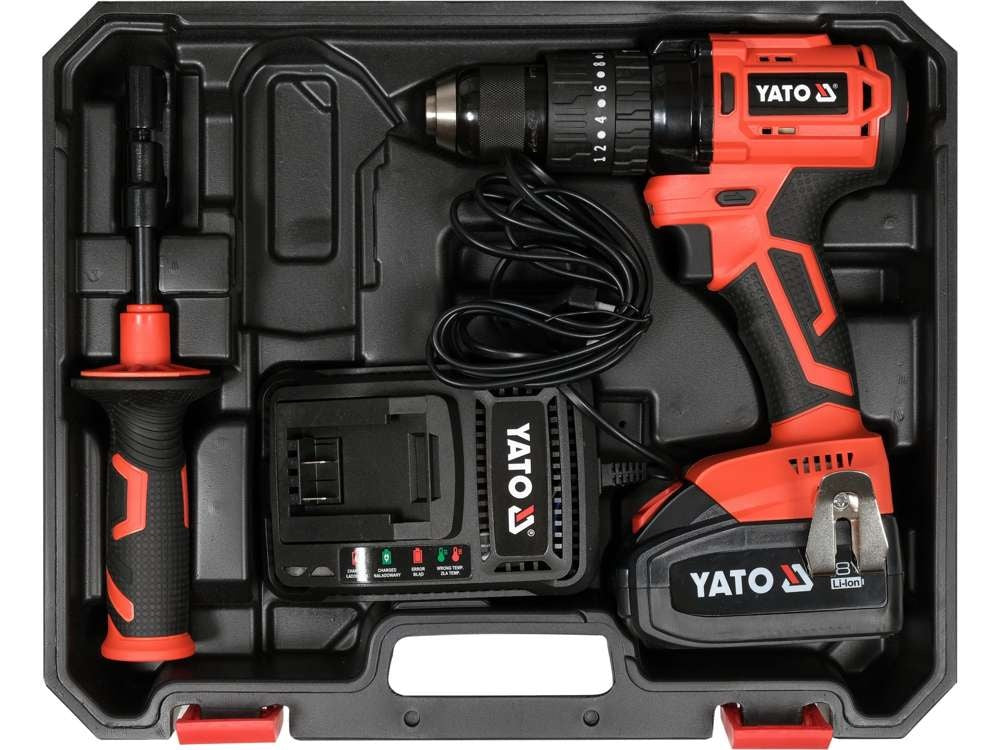 IMPACT DRILL DRIVER 18V 75NM - 3AH (YT-82790)