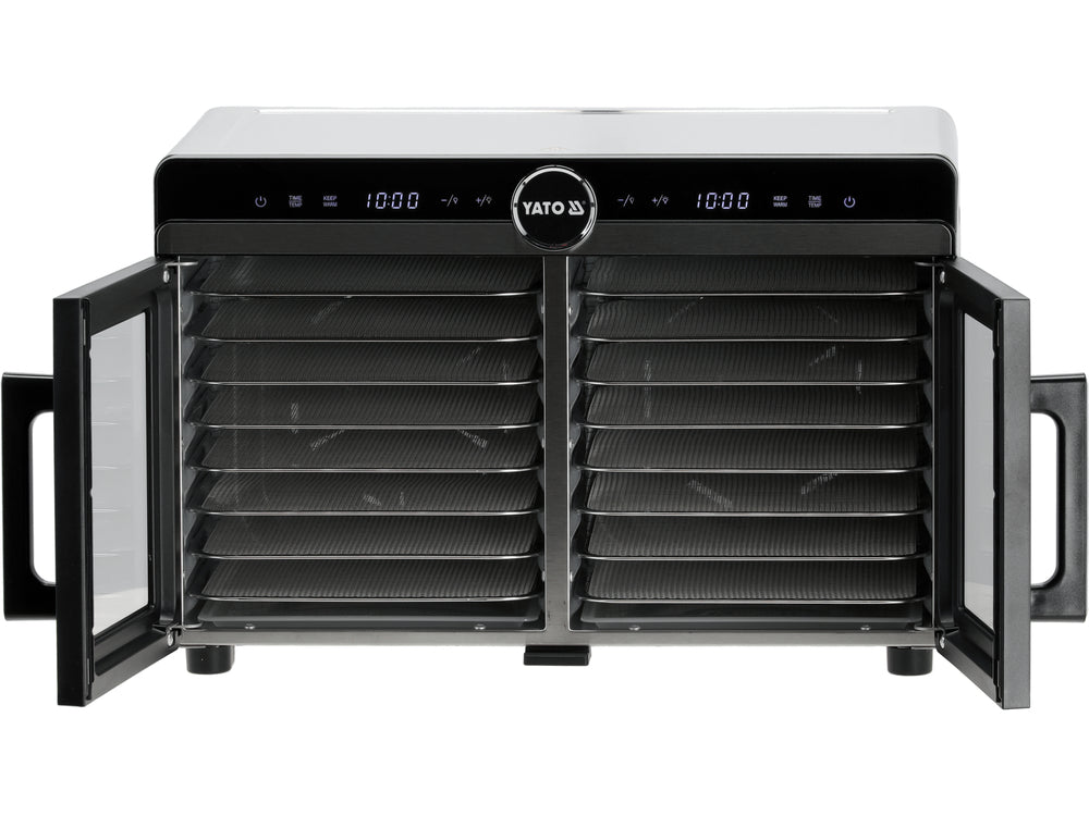 Maisto: grybų / uogų / vaisių ir pan. džiovyklė | 16 padėklų | 1400W (YG-16000)