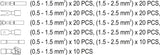 MULTIFUNCTION WIRE STRIPPERS 191 PCS (YT-23133)