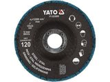 FLAP DISC | 125 MM X 22 | P120 (YT-833009)
