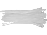 Стяжные хомуты белые | 7,6X250 mm | 50 шт.