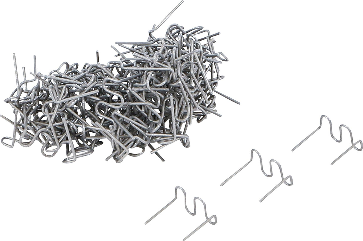 Remonto segtukų rinkinys | Bangos forma | 0,8 mm | 100 vnt. (73353B)