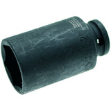 Galvutė smūginė šešiakampė ilga | 12,5 mm (1/2") | 32 mm (7232)