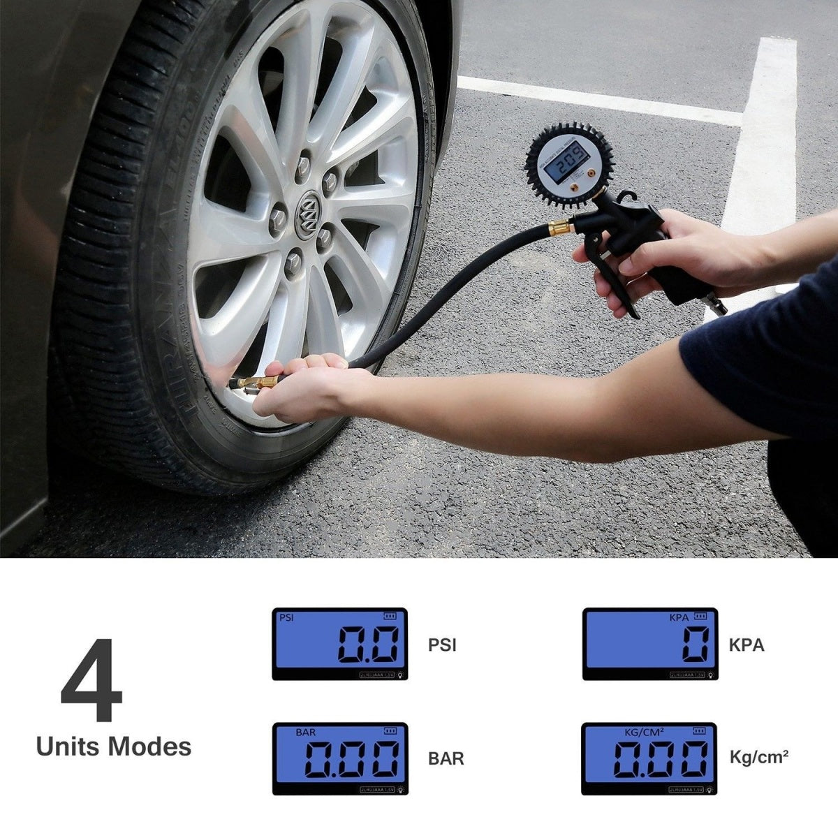 TYRE INFLATOR GUN | DIGITAL | 0-10 BAR (TG6501)