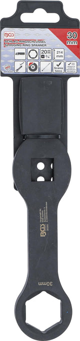 SLOGGING RING SPANNER | HEXAGON | WITH 2 STRIKING FACES | 30 MM (35360)