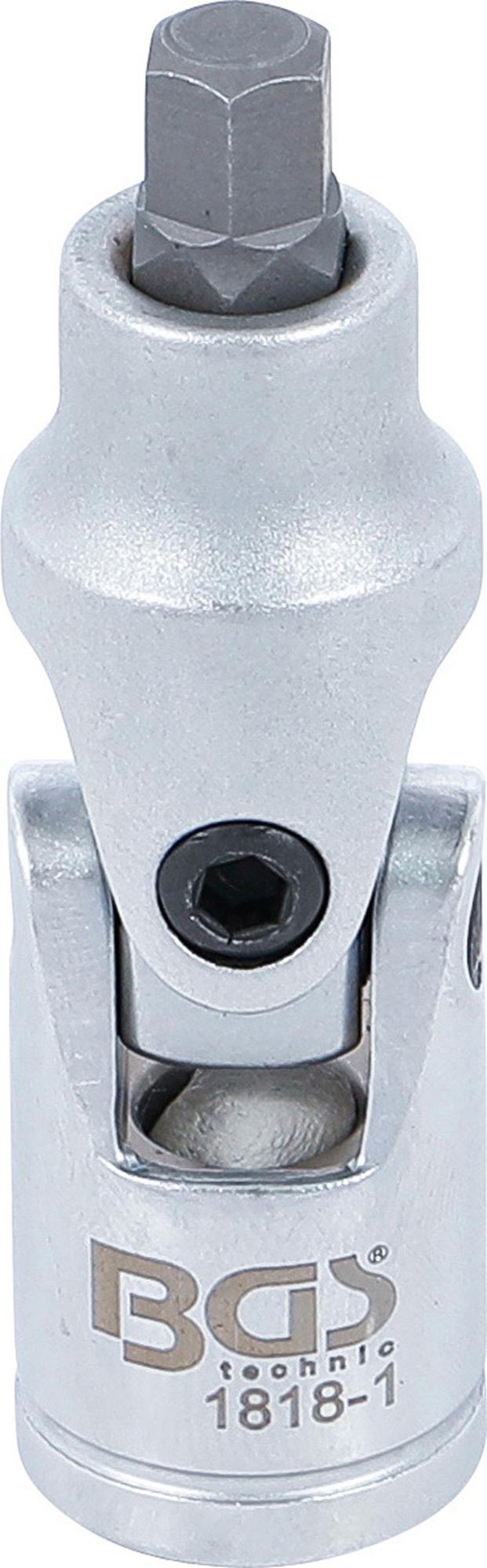Šarnyrinis antgalis | 10 mm (3/8") | vidinis šešiakampis 7 mm (1818-1)
