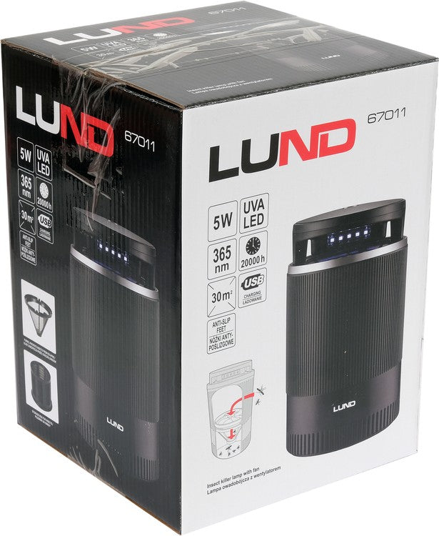 Lempa nuo vabzdžių | su ventiliatoriumi | UV-A 5W (67011)