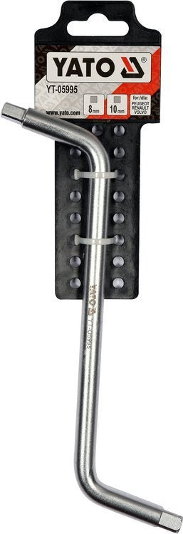 OIL DRAIN PLUG WRENCH 8X10MM (YT-05995)