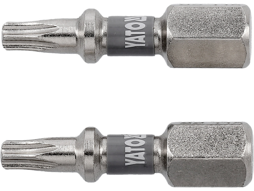 Antgaliai | 6,3 mm (1/4") | S2 Ni | T-Star (Torx) T15 | 2 vnt. (YT-78012)