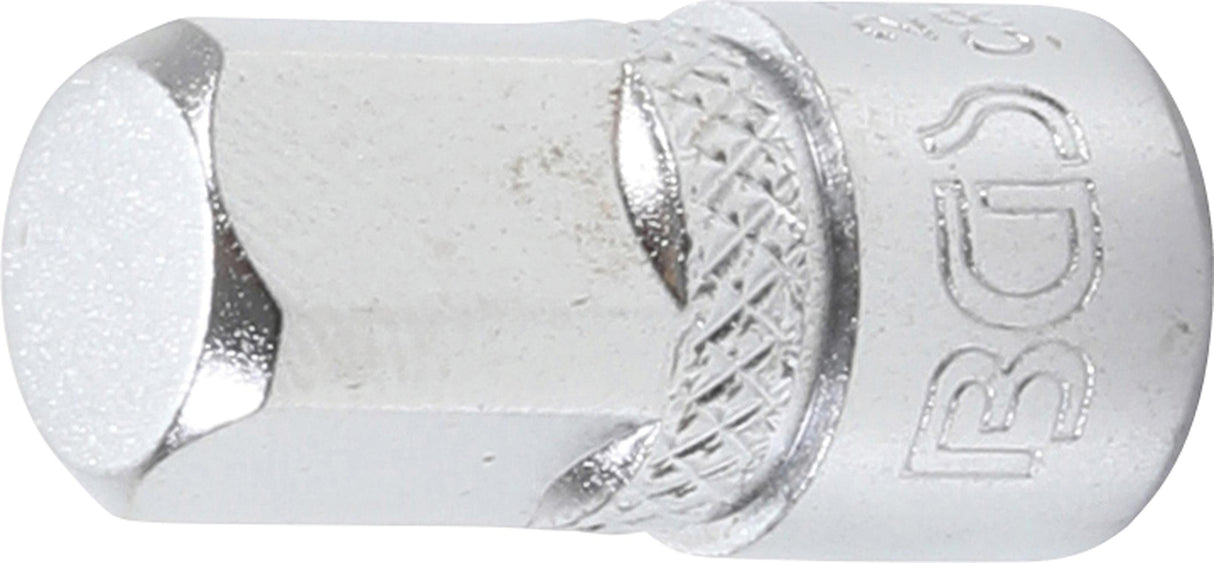 Адаптер для головок | внутренний квадрат 6,3 mm (1/4") - внешний квадрат 10 mm (3/8")