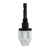 Griebtuvas grąžtams 0.3 - 6 mm su 1/4" (6.3mm) antgaliu (SK19262)