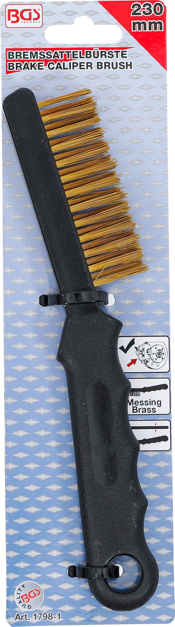 Šepetys suportų valymui | žalvaris | 220 mm (1798-1)