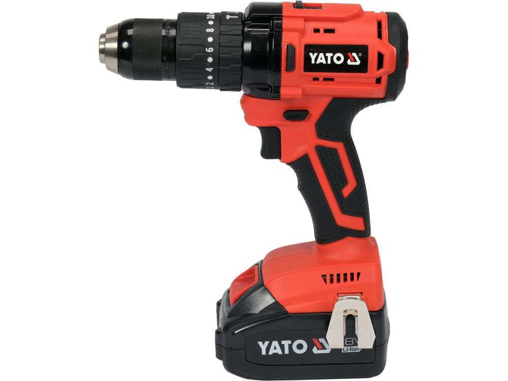 IMPACT DRILL DRIVER 18V 75NM - 2X 3AH (YT-82791)