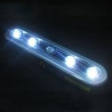 Prožektorius/šviestuvas su 4 Led ir 2 magnetais, judesio daviklis su 90 jautrumo kampu (JR-147)