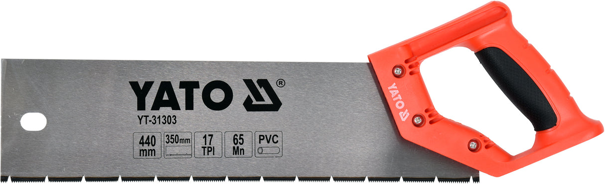 Pjūklas plastikui PVC | 350 mm (YT-31303)